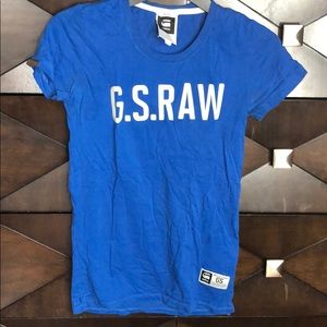 G- Star RAW Blue T- shirt